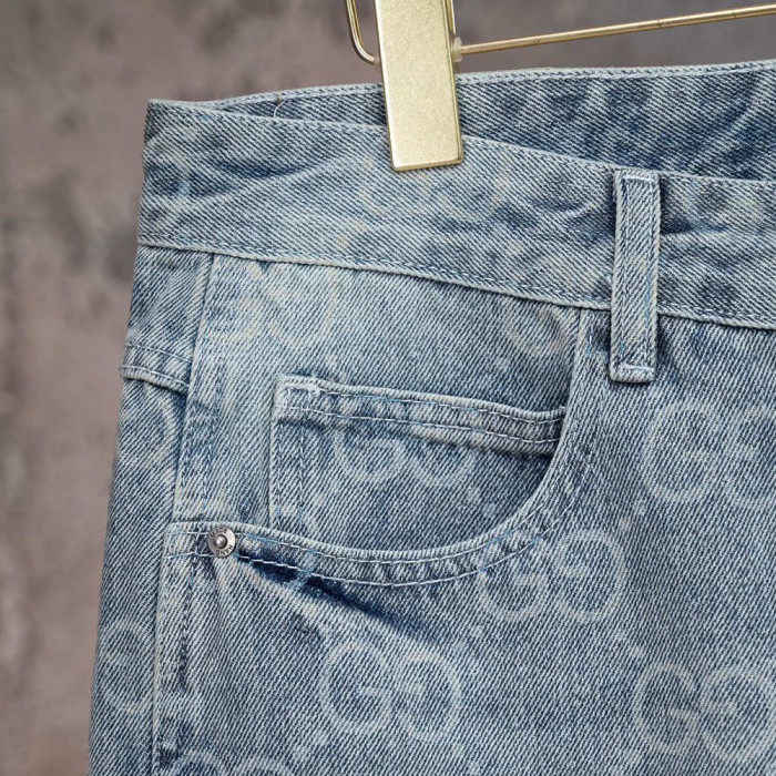 Men Women Denim Shorts Streetwear Bottoms Half Pants Jeans Shorts Unisex