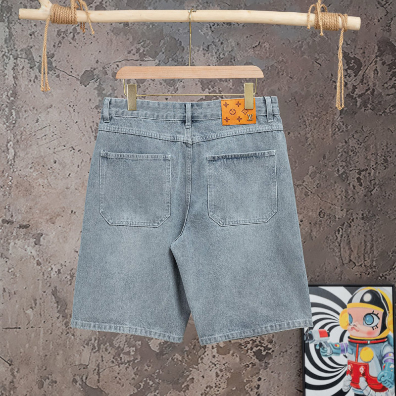 Men Women Denim Shorts Streetwear Bottoms Half Pants Jeans Shorts Unisex