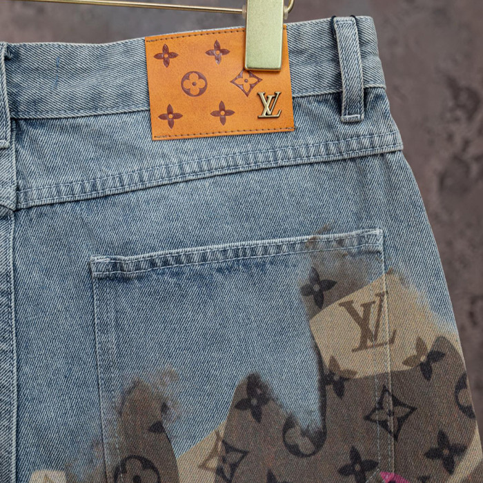 Men Women Denim Shorts Streetwear Bottoms Half Pants Jeans Shorts Unisex