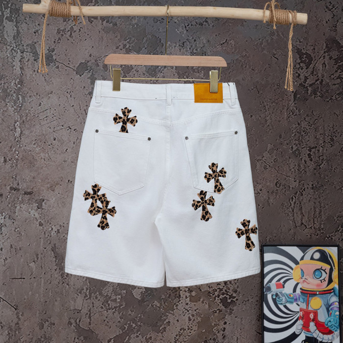 Men Women Denim Shorts Streetwear Bottoms Half Pants Jeans Shorts Unisex
