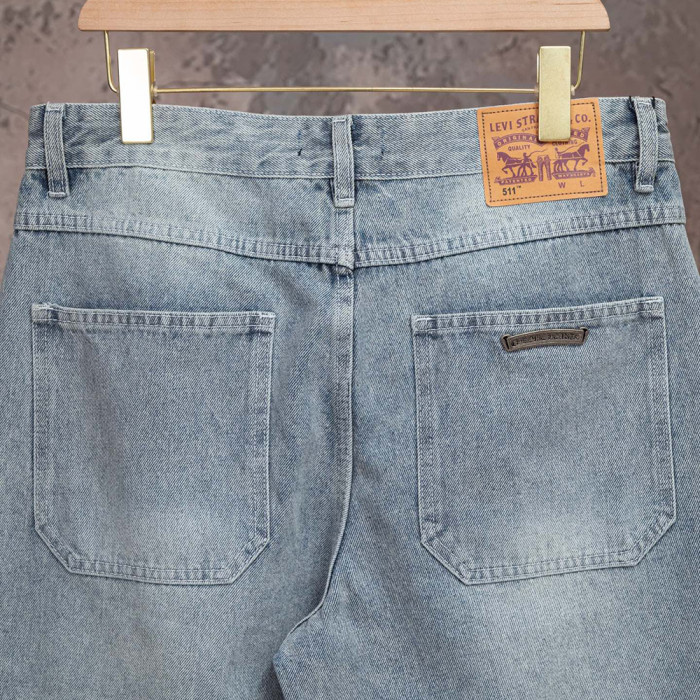 Men Women Denim Shorts Streetwear Bottoms Half Pants Jeans Shorts Unisex