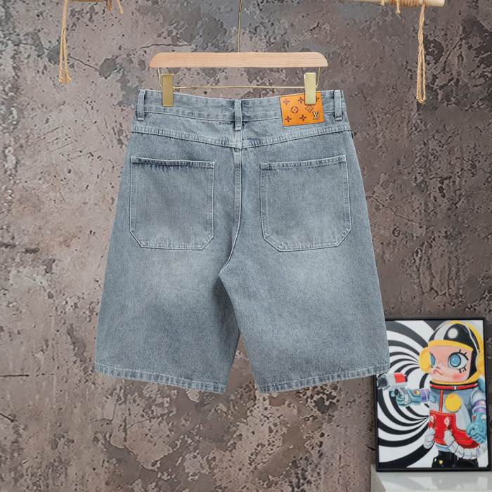 Men Women Denim Shorts Streetwear Bottoms Half Pants Jeans Shorts Unisex