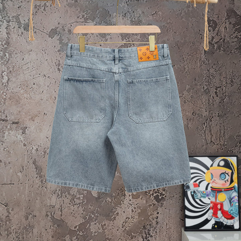 Men Women Denim Shorts Streetwear Bottoms Half Pants Jeans Shorts Unisex