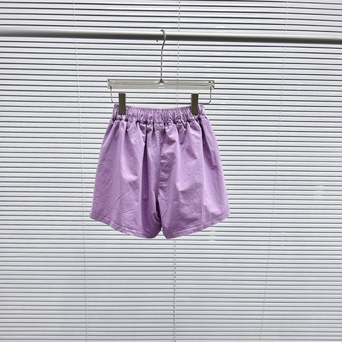 Women Men Breathable Elastic Waist Casual Shorts Mid-length Bottoms Loose Fit Shorts For Daily Wear Unisex