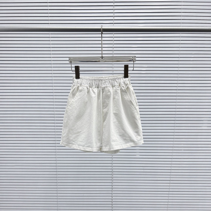 Women Men Breathable Elastic Waist Casual Shorts Mid-length Bottoms Loose Fit Shorts For Daily Wear Unisex