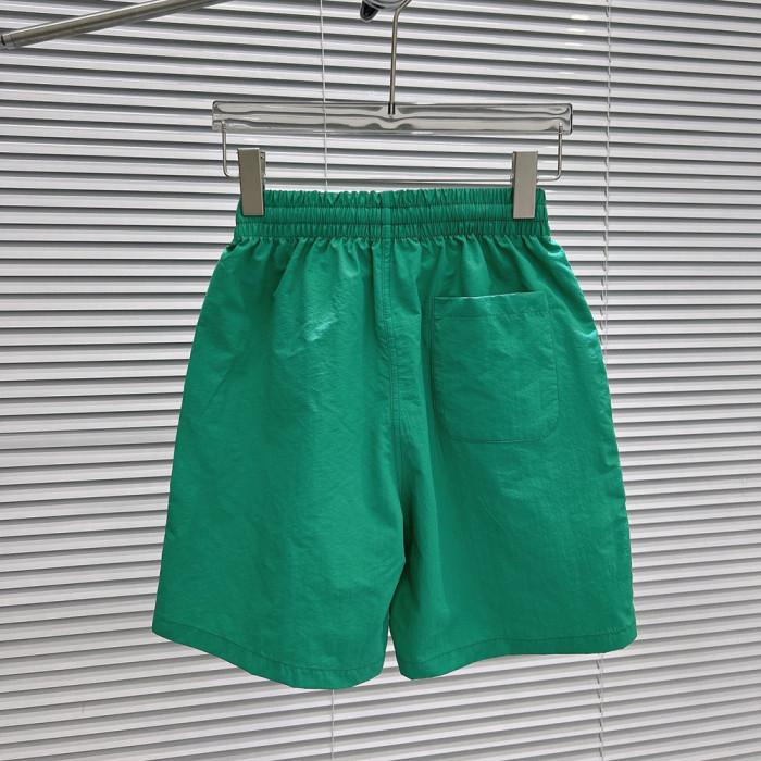 Women Men Breathable Elastic Waist Casual Shorts Mid-length Bottoms Loose Fit Shorts For Daily Wear Unisex