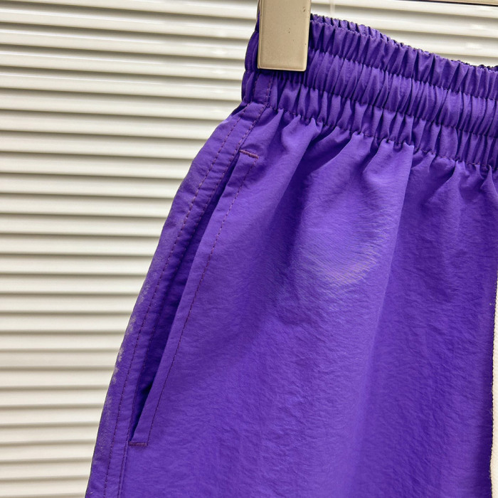 Women Men Breathable Elastic Waist Casual Shorts Mid-length Bottoms Loose Fit Shorts For Daily Wear Unisex