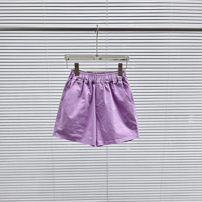 Women Men Breathable Elastic Waist Casual Shorts Mid-length Bottoms Loose Fit Shorts For Daily Wear Unisex