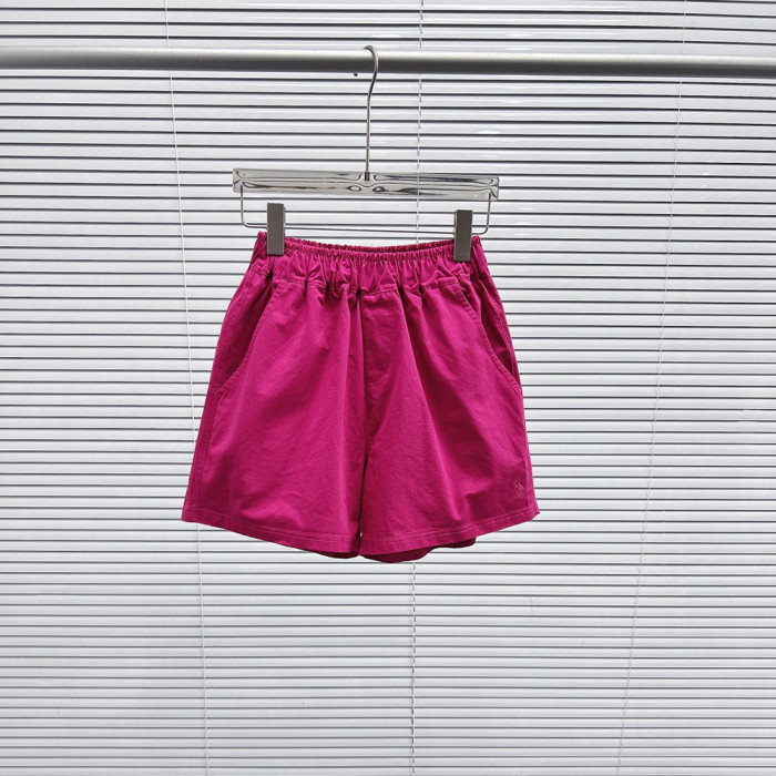 Women Men Breathable Elastic Waist Casual Shorts Mid-length Bottoms Loose Fit Shorts For Daily Wear Unisex