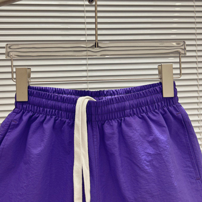 Women Men Breathable Elastic Waist Casual Shorts Mid-length Bottoms Loose Fit Shorts For Daily Wear Unisex