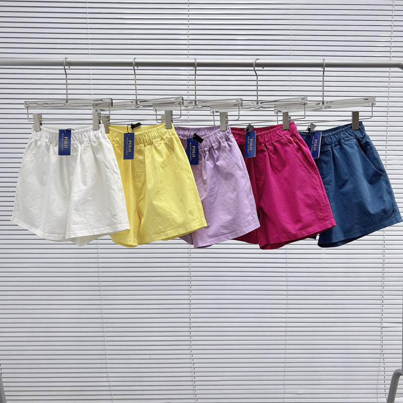 Women Men Breathable Elastic Waist Casual Shorts Mid-length Bottoms Loose Fit Shorts For Daily Wear Unisex