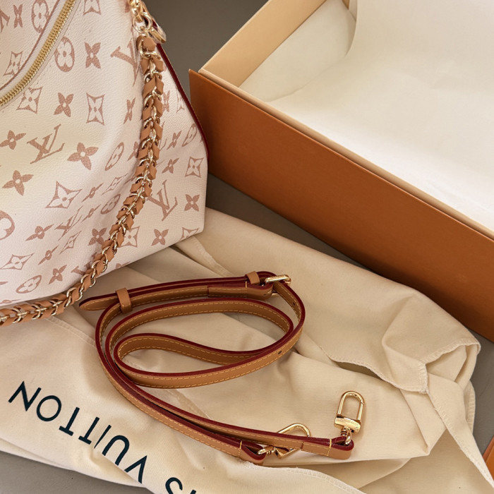 Women Leather Shoulder Bag Hobo Tote Handbags Shopper Crossbody Bag 28cm