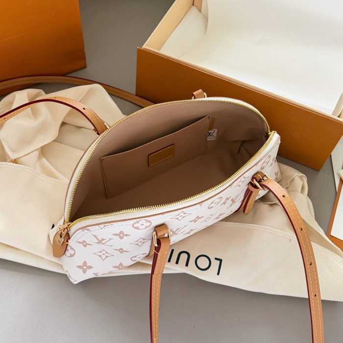 Women's Dome Top Handle Bag Shell Shoulder Bag Tote Handles Bag Handbags 30CM