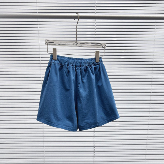 Women Men Breathable Elastic Waist Casual Shorts Mid-length Bottoms Loose Fit Shorts For Daily Wear Unisex