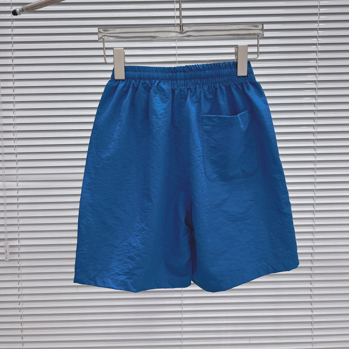 Women Men Breathable Elastic Waist Casual Shorts Mid-length Bottoms Loose Fit Shorts For Daily Wear Unisex