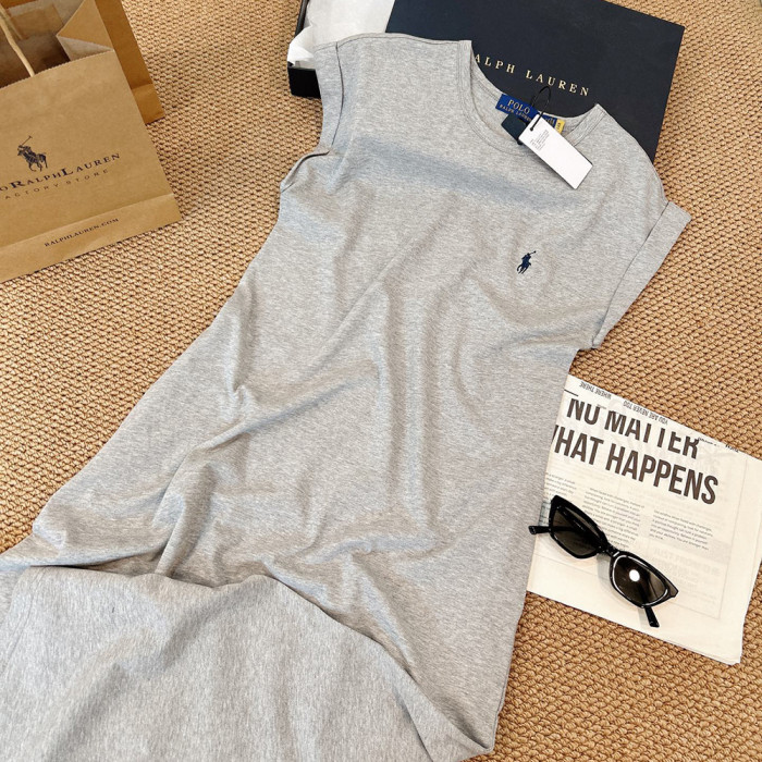 Women Short-Sleeve Polo Dress Casual Dress Midi Dress Casual Sports Dress For Daily Wear