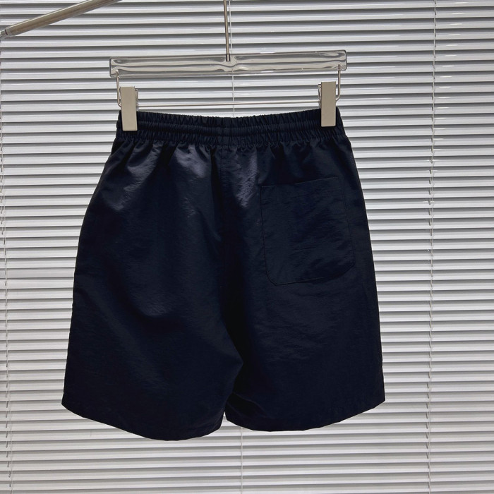 Women Men Breathable Elastic Waist Casual Shorts Mid-length Bottoms Loose Fit Shorts For Daily Wear Unisex