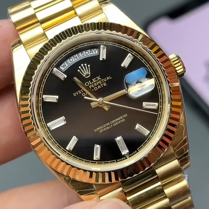 Men's Bracelet Watch Date Auto Machinery Watches 40MM Waterproof Clock