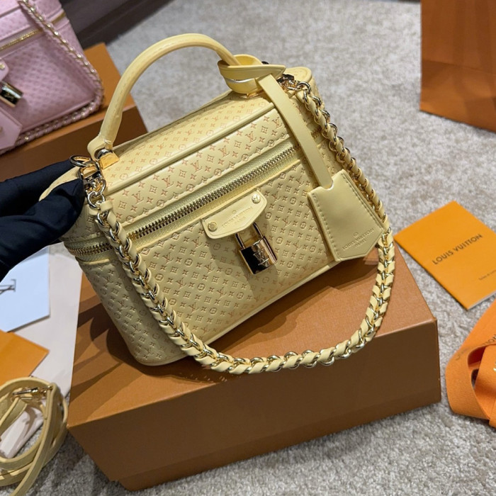 Women Classic Vanity Bag Shoulder Bag Hobo Handbags Top Handle Crossbody Bag For Daily Wear