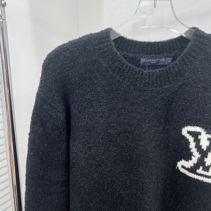 Men women long sleeve Knit sweater Loose Crew neck Jumper Tops Sweatshirts Pullover Unisex