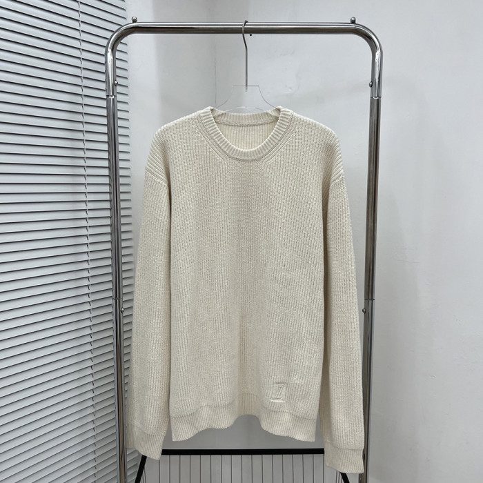 Men women long sleeve Knit sweater Loose Crew neck Jumper Tops Sweatshirts Pullover Unisex