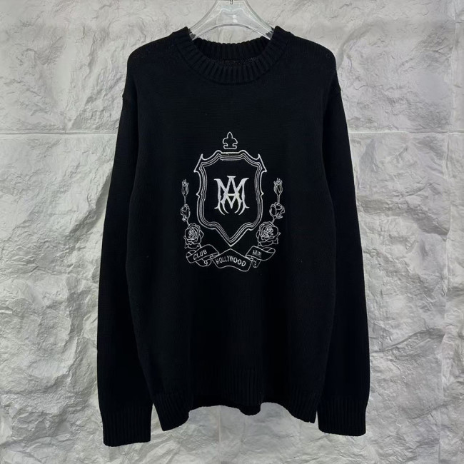 Men women long sleeve Knit sweater Loose Crew neck Jumper Tops Sweatshirts Pullover Unisex