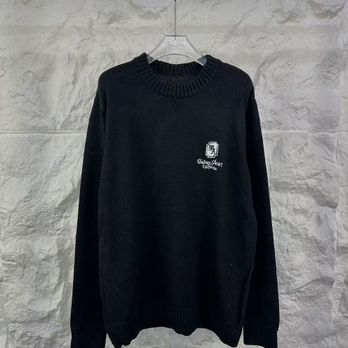 Men women long sleeve Knit sweater Loose Crew neck Jumper Tops Sweatshirts Pullover Unisex