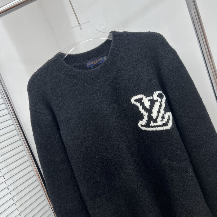 Men women long sleeve Knit sweater Loose Crew neck Jumper Tops Sweatshirts Pullover Unisex