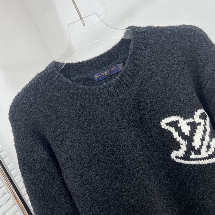 Men women long sleeve Knit sweater Loose Crew neck Jumper Tops Sweatshirts Pullover Unisex