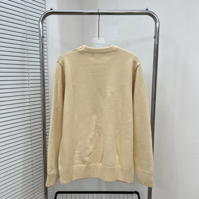 Men women long sleeve Knit sweater Loose Crew neck Jumper Tops Sweatshirts Pullover Unisex