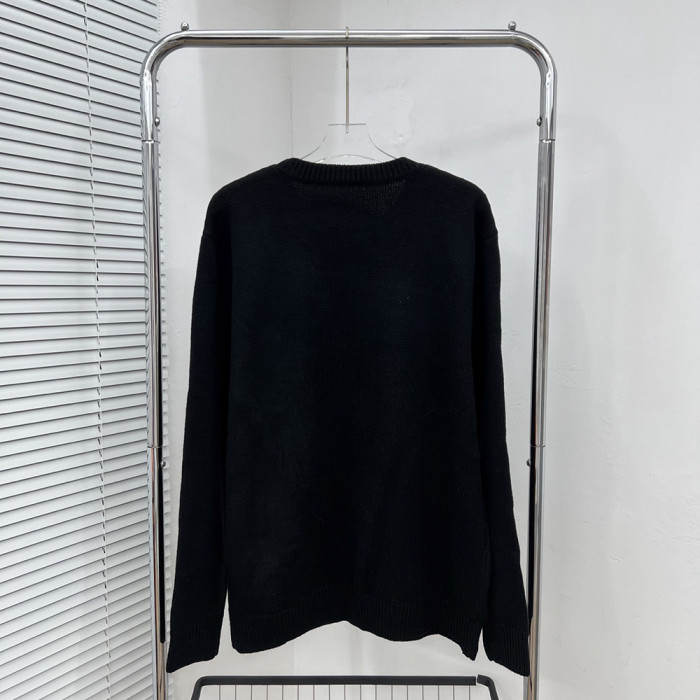 Men women long sleeve Knit sweater Loose Crew neck Jumper Tops Sweatshirts Pullover Unisex