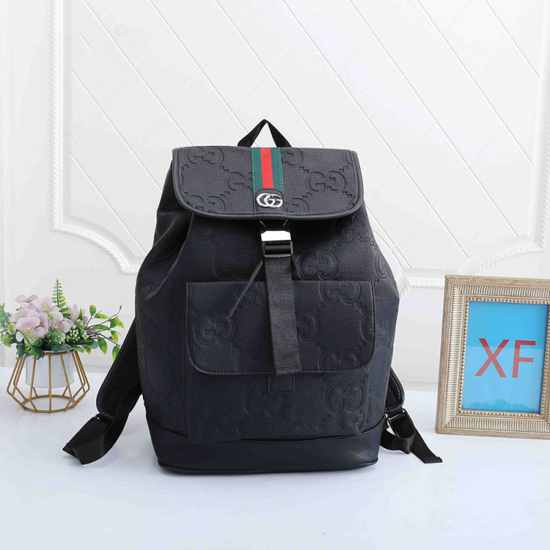 Men Women Backpack Leather Outdoor Sports School Bag Travel Laptop Bag