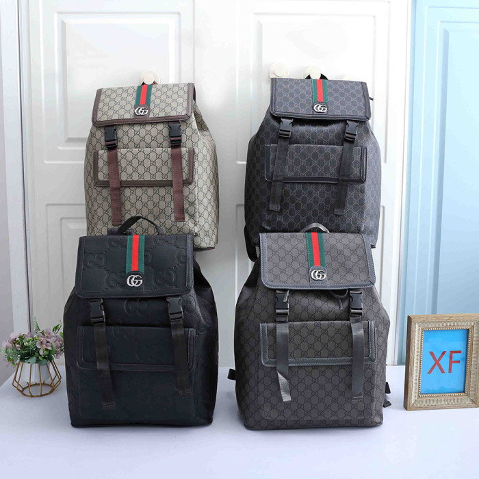Men Women Backpack Leather Outdoor Sports School Bag Travel Laptop Bag