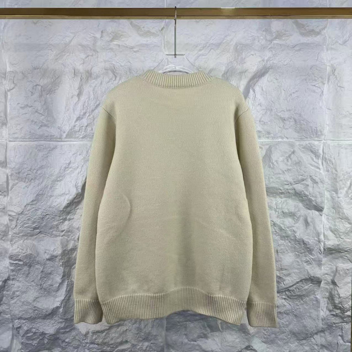Men women long sleeve Knit sweater Loose Crew neck Jumper Tops Sweatshirts Pullover Unisex