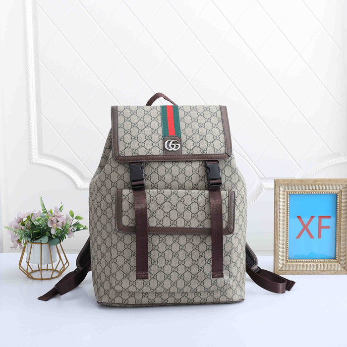 Men Women Backpack Leather Outdoor Sports School Bag Travel Laptop Bag