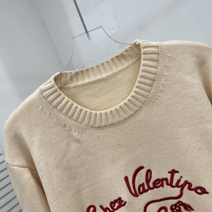 Men women long sleeve Knit sweater Loose Crew neck Jumper Tops Sweatshirts Pullover Unisex