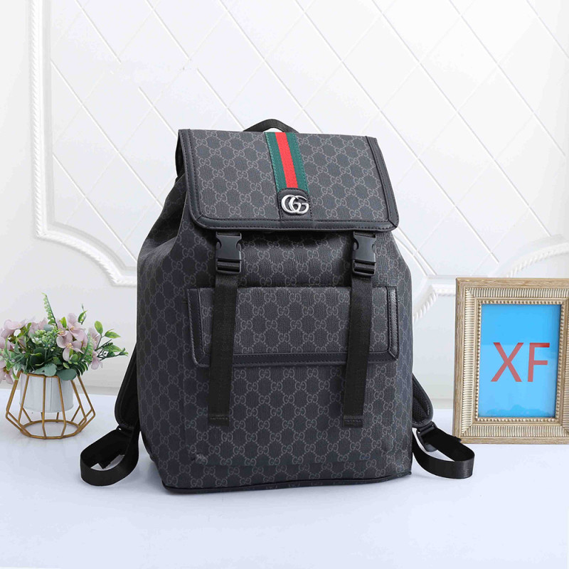 Men Women Backpack Leather Outdoor Sports School Bag Travel Laptop Bag