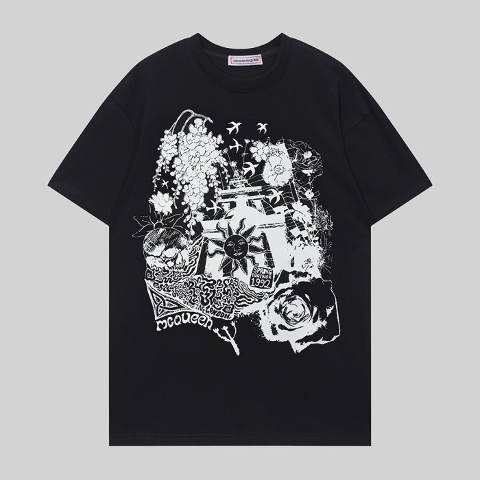 Summer Men Women Cotton T-shirt Short Sleeve T-shirt Pullover Tops Sweatshirt Unisex Tee Casual T-shirt