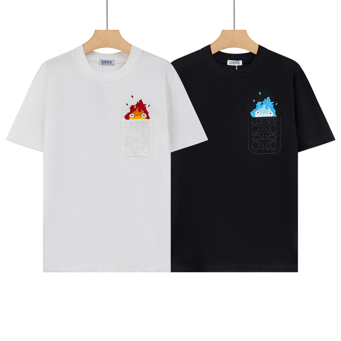 Summer Men Women Cotton T-shirt Short Sleeve T-shirt Pullover Tops Sweatshirt Unisex Tee Casual T-shirt