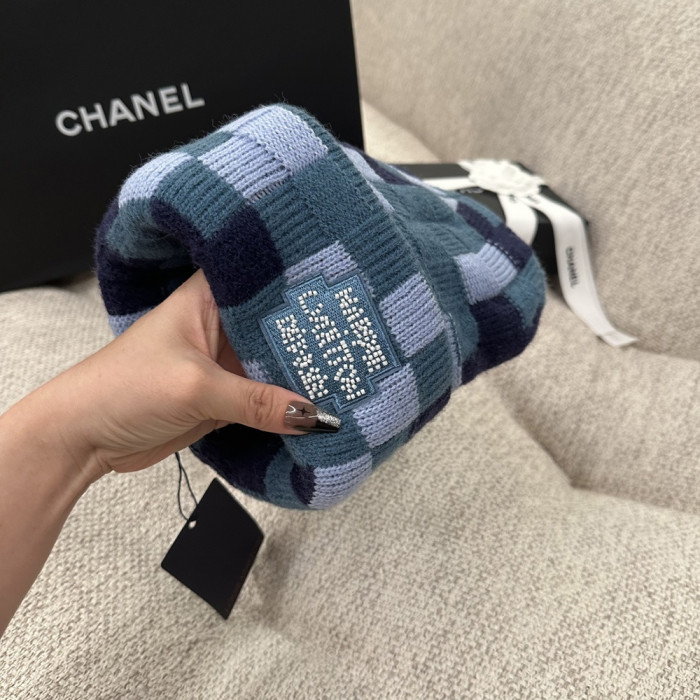 Men Women Beanie Hat Winter Wool Knitted Baggy Pull On Soft Caps
