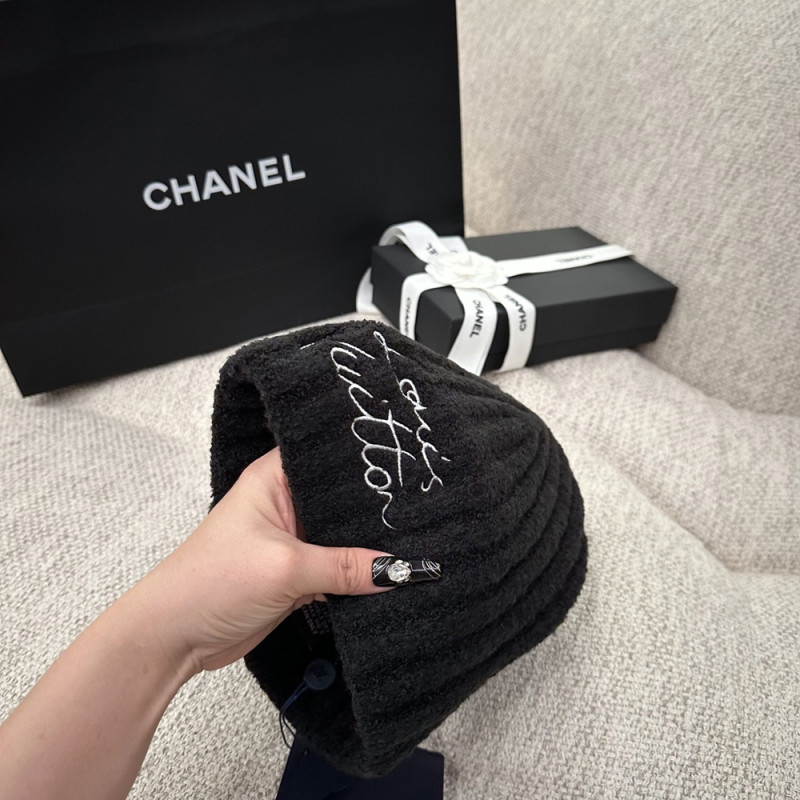 Men Women Beanie Hat Winter Wool Knitted Baggy Pull On Soft Caps