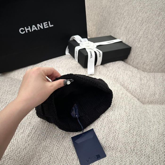 Men Women Beanie Hat Winter Wool Knitted Baggy Pull On Soft Caps