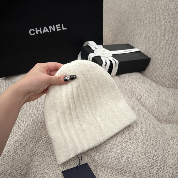 Men Women Beanie Hat Winter Wool Knitted Baggy Pull On Soft Caps