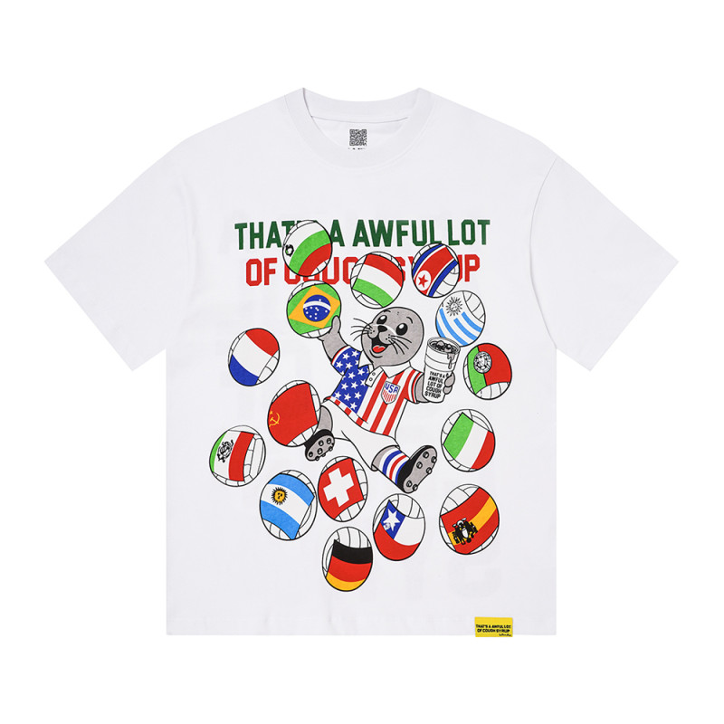 Summer Men Women Short Sleeve T-shirt Tee Pullover Tops Unisex Sweatshirt