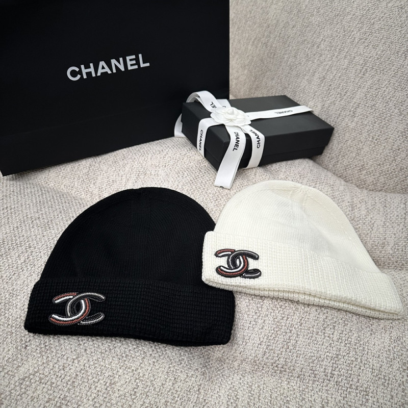 Women Men Beanie Hat Winter Wool Knitted Baggy Pull On Soft Caps