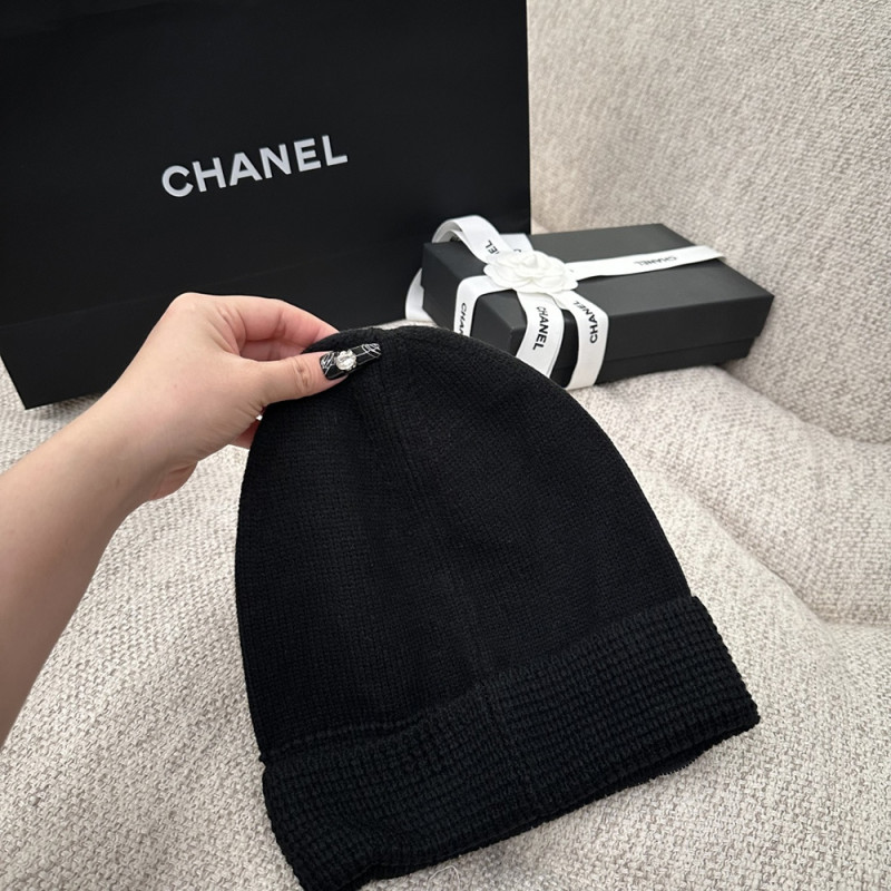 Women Men Beanie Hat Winter Wool Knitted Baggy Pull On Soft Caps