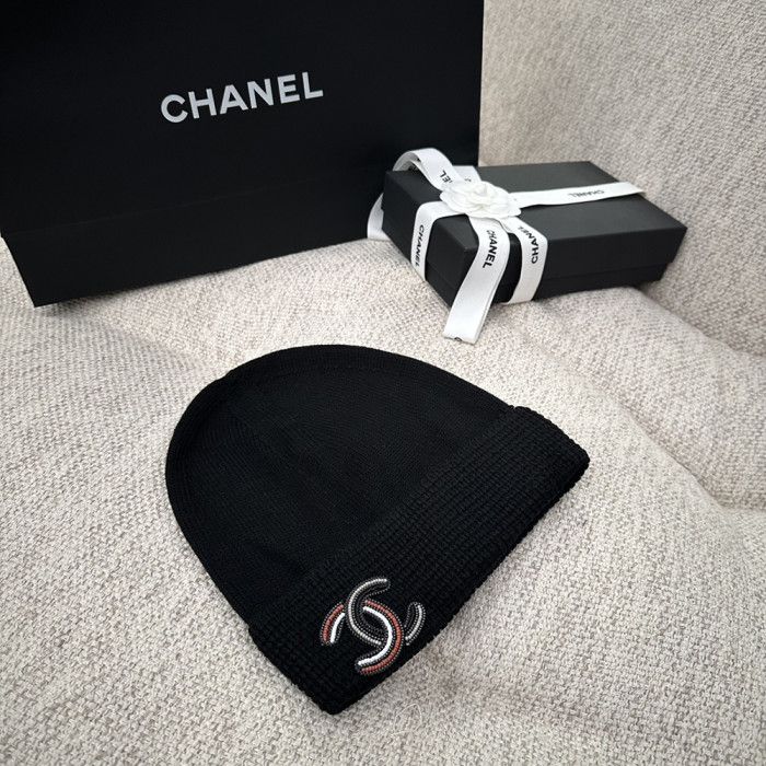 Women Men Beanie Hat Winter Wool Knitted Baggy Pull On Soft Caps
