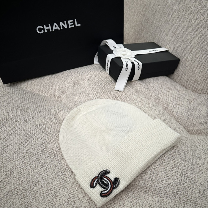 Women Men Beanie Hat Winter Wool Knitted Baggy Pull On Soft Caps
