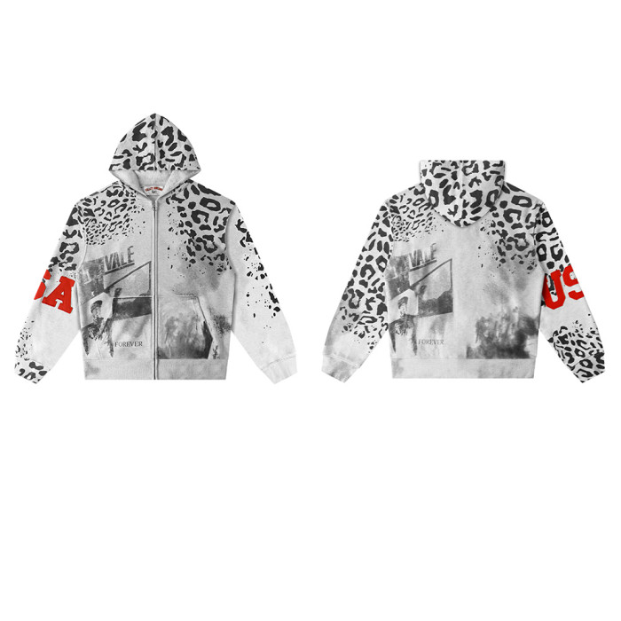 Men Women Zipper Hoodies Hooded Sweatshirt Tee Pullover Tops Sweats Unisex Teen Outfits