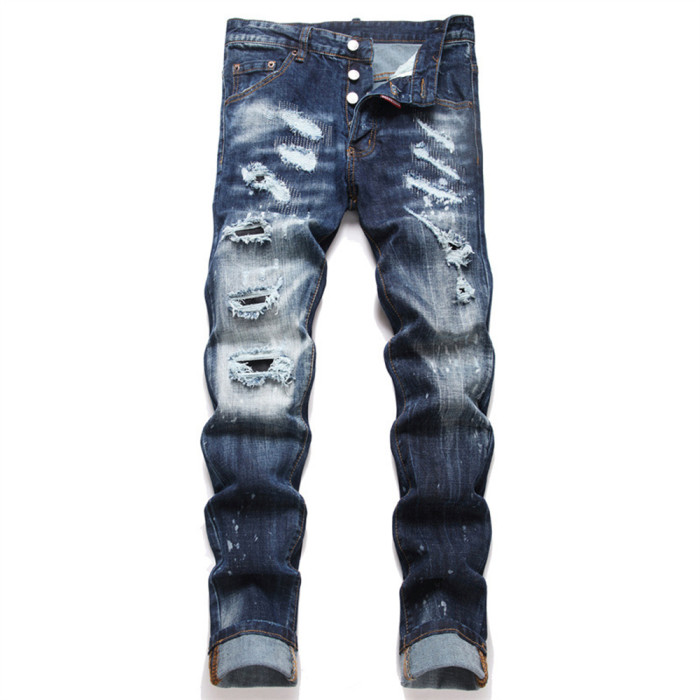 Men Classic Jeans Trousers Suit Pant Bottoms Joggers Clothes Women